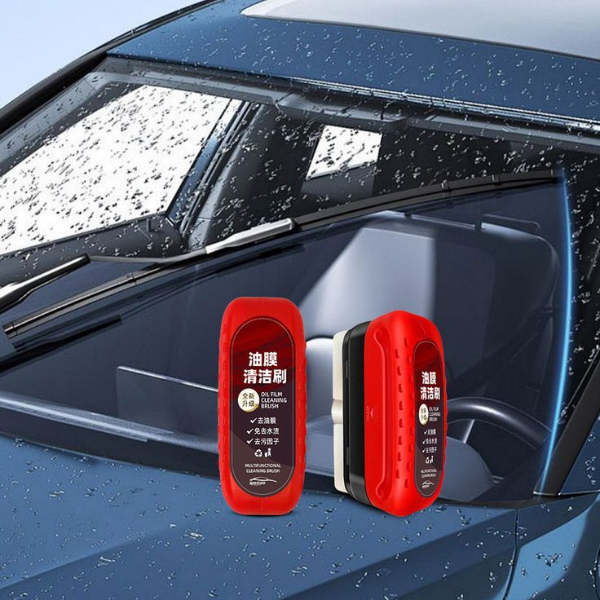 Brosse nettoyage de verre des films d'huile pour automobile